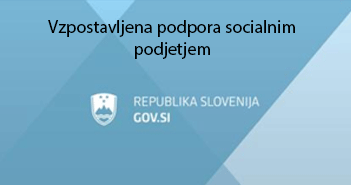 Vzpostavljena podpora socialnim podjetjem