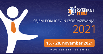 Virtualni KARIERNI SEJEM 2021